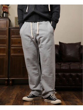 17.6 oz Heavyweight Terry Sweatpants - Gray Non Stock Mfg. Co. M